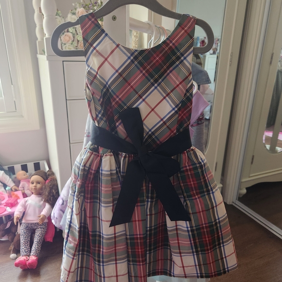 Polo Ralph Lauren Multicolor Plaid Dress - Picture 1 of 3